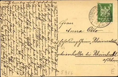 Ak Geisweid Siegen in Westfalen, Erholungsheim Patmos