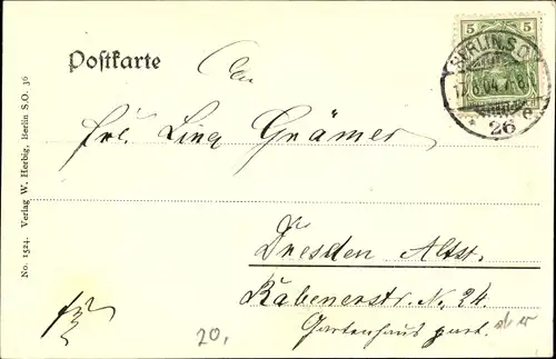 AK Berlin Treptow, Gasthaus Victoria-Garten, Köpenicker Landstrasse