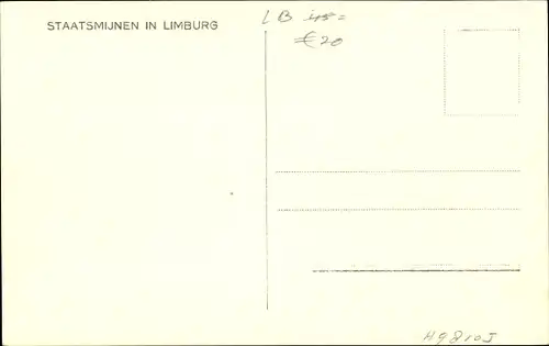 Ak Limburg Niederlande, Staatsmijn Emma