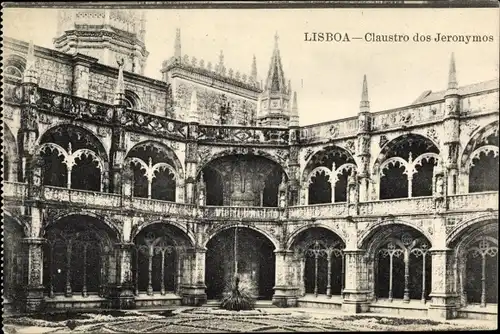 Ak Lisboa Lissabon Portugal, Kloster von Jeronymos