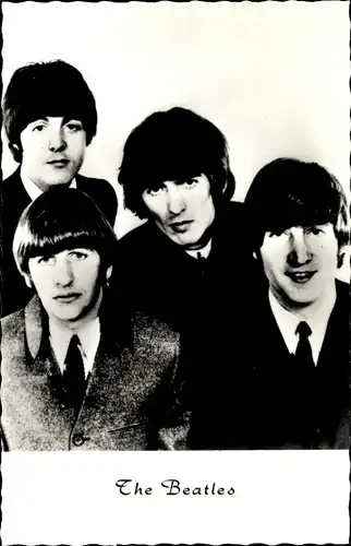Ak The Beatles, Musikgruppe, John Lennon, Ringo Starr, Paul McCartney, George Harrison
