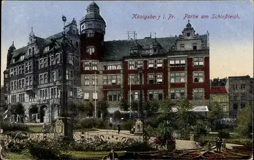 Ak Kaliningrad Königsberg Ostpreußen, Am Schlossteich