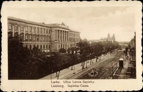 Ak Lwiw Lwów Lemberg Ukraine, Sapieha Gasse