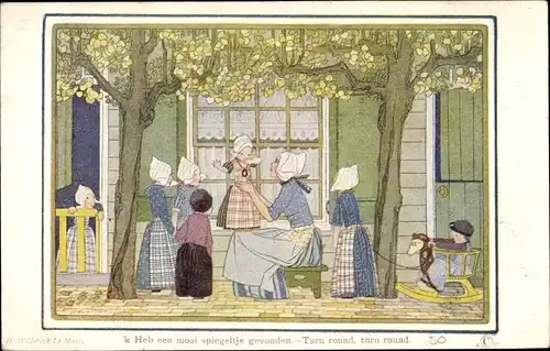 Künstler Ak Willebeek Le Mair, H., Old Dutch Nursery Rhymes