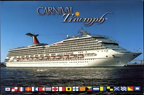 Ak Fährschiff Carnival Triumph