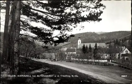 Ak Klein Mariazell bei Altenmarkt an der Triesting Niederösterreich, Teilansicht