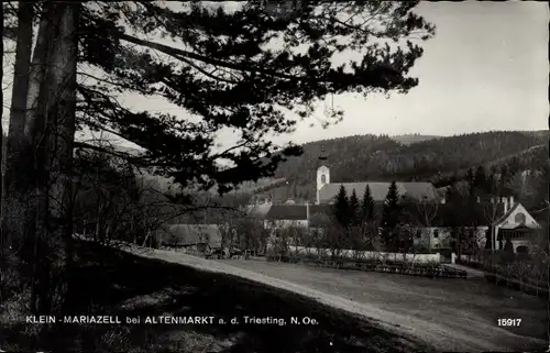 Ak Klein Mariazell bei Altenmarkt an der Triesting Niederösterreich, Teilansicht