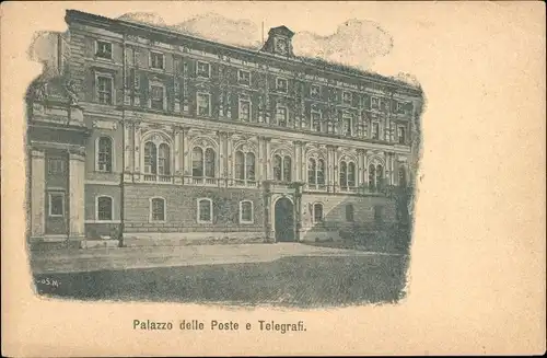 Ak Roma Rom Lazio, Palazzo delle Poste e Telegrafi