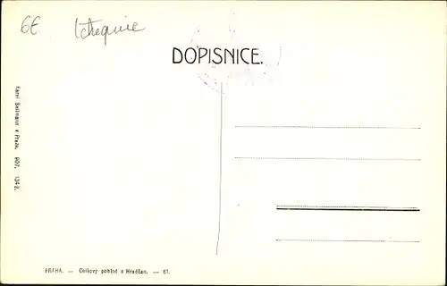 Ak Praha Prag Tschechien, Gesamtansicht