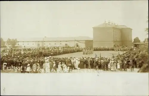 Foto Festgottesdienst am Regimentstag 23.06.1901