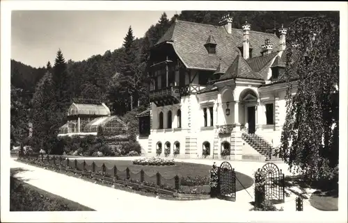 Foto Ak Ursenbach Kanton Bern Schweiz?, Villa, Garten