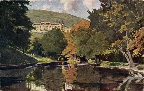 Künstler Ak Wien 19. Döbling, Cobenzl