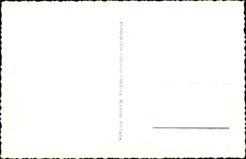 Ak Passo di Falzarego Veneto, Albergo Falzarego, Winter