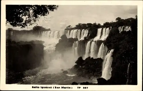 Ak Misiones Argentinien, Cataratas del Iguazú