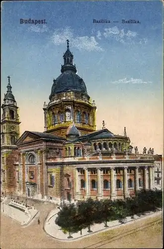Ak Budapest Ungarn, Basilika