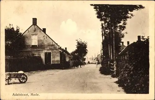 Ak Made Drimmelen Nordbrabant Niederlande, Adelstraat