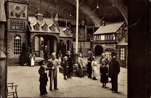 Ak Schaeffer's Märchenstadt Lilliput, Liliputaner