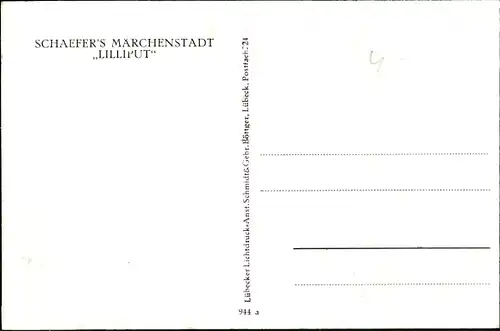 Ak Berlin, Schafer's Märchenstadt Liliput, Liliputaner, Kasatschok