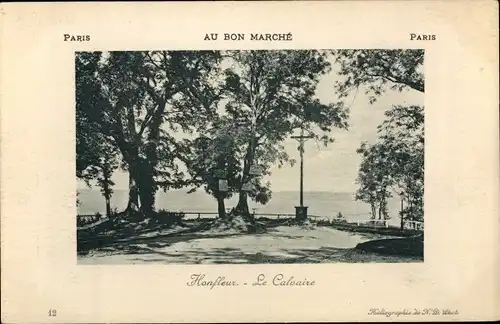 Ak Honfleur Calvados, Le Calvaire