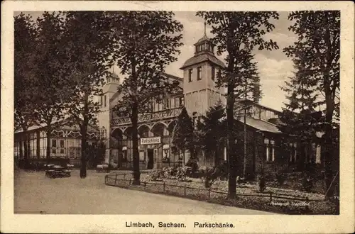 Ak Limbach in Sachsen, Parkschänke