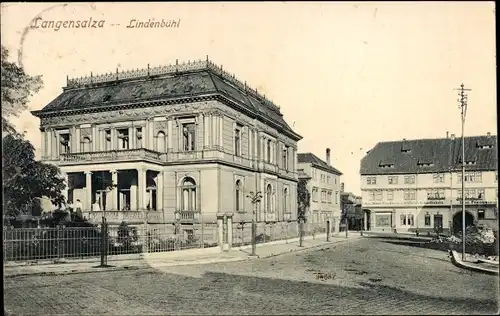 Ak Bad Langensalza im Thüringer Becken, Haus Lindenbühl