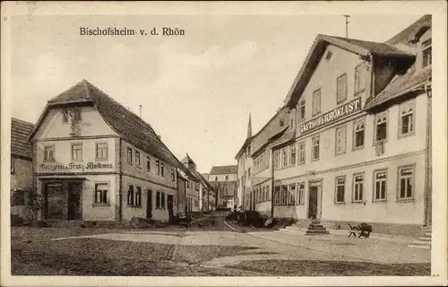 Ak Bischofsheim vor der Rhön Unterfranken, Gasthof zur Rhönlust