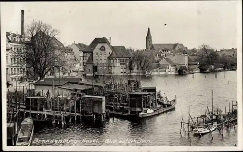 Ak Brandenburg an der Havel, Blick auf den Dom