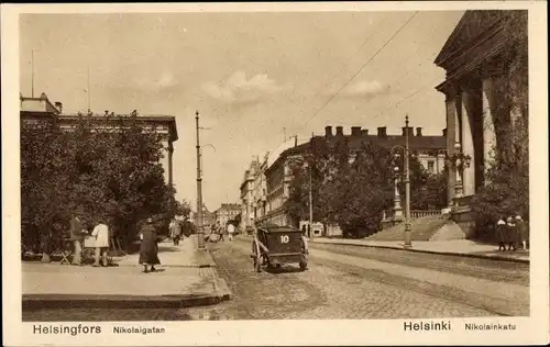 Ak Helsinki Helsingfors Finnland, Nikolaigatan