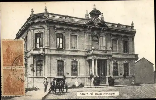 Ak Santa Fé Argentinien, Banco Municipal