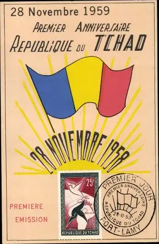 AK Erster Jahrestag der Republik Tschad 1959