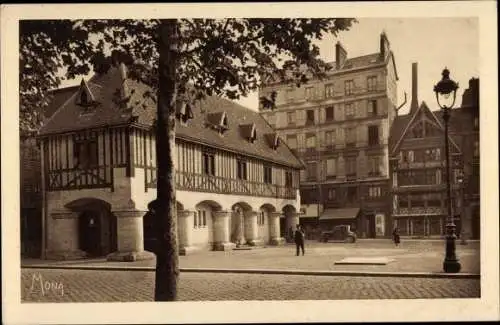 Ak Rouen Seine Maritime, Place du Vieux-Marche