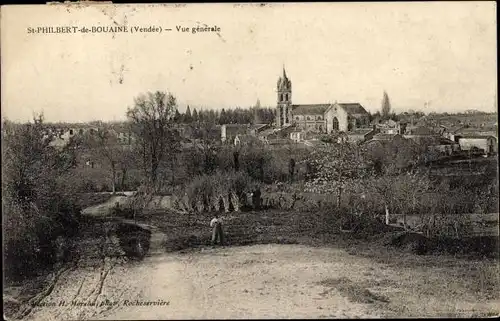 Ak St. Philbert de Bouaine Vendée, Gesamtansicht