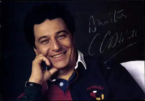 Foto Schauspieler Christian Clavier, Porträt, Autogramm