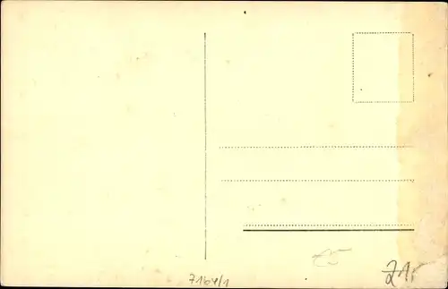 Ak Schauspieler Werner Fuetterer, Portrait im Profil, Hut, Ross Verlag 7164 1, Autogramm