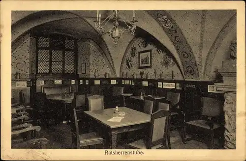 Ak Hildesheim in Niedersachsen, Ratsherrenstube, Ratsweinkeller