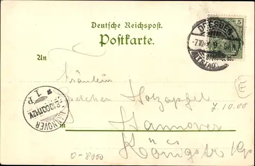 Ak Dresden Altstadt, Belvedere