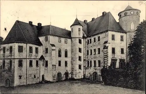 Ak Bärenstein Altenberg im Erzgebirge, Schloss Bärenstein