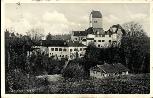 Ak Oberelkofen Elkofen Grafing bei München, Schloss