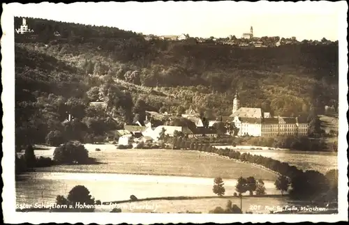 Ak Schäftlarn Oberbayern, Kloster im Isarthal