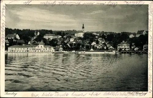 Ak Starnberg in Oberbayern, Panorama