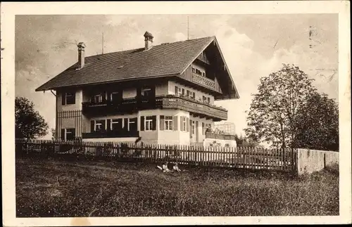 Ak Bad Tölz in Oberbayern, Haus, Kinder