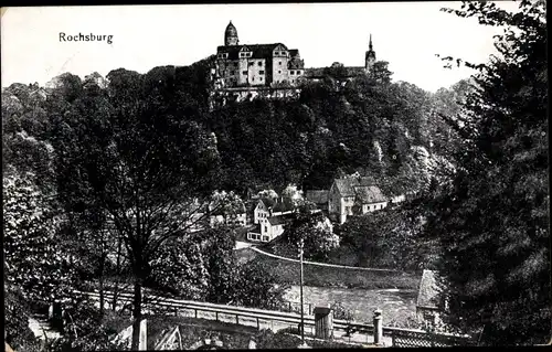 Ak Rochsburg Lunzenau in Sachsen, Schloss Rochsburg