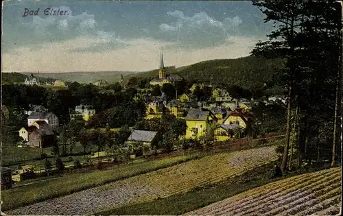 Ak Bad Elster im Vogtland, Panorama