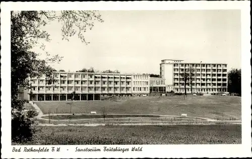 Ak Bad Rothenfelde am Teutoburger Wald, Sanatorium Teutoburger Wald