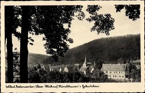 Ak Bodenwerder an der Weser, Münchhausens Geburtshaus