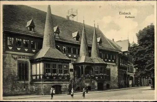 Ak Einbeck in Niedersachsen, Rathaus