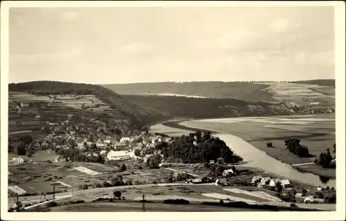 Foto Ak Polle im Weserbergland bei Holzminden, Gesamtansicht