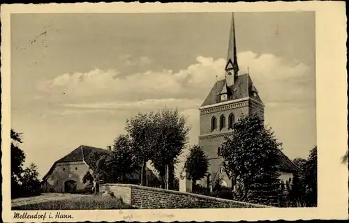 Ak Mellendorf Wedemark in Niedersachsen, Kirche