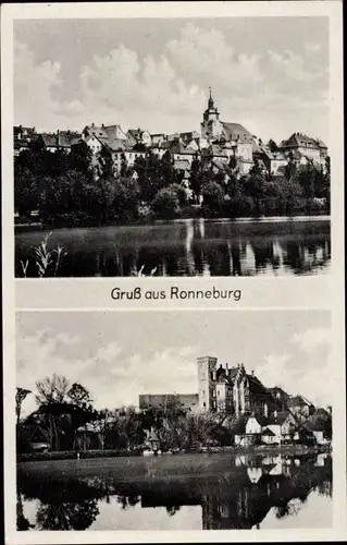 Ak Ronneburg in Thüringen, Burg