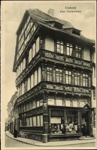 Ak Einbeck in Niedersachsen, Altes Patrizierhaus